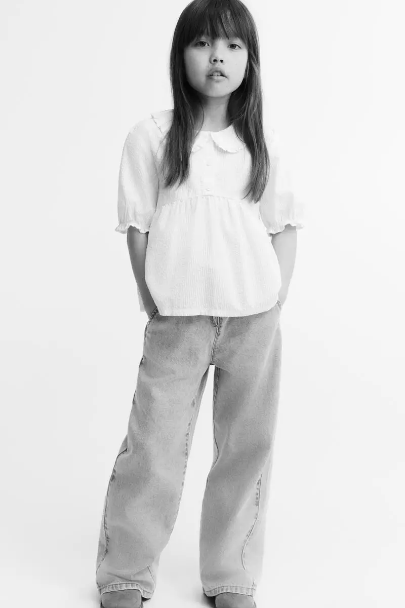 Denim joggers
