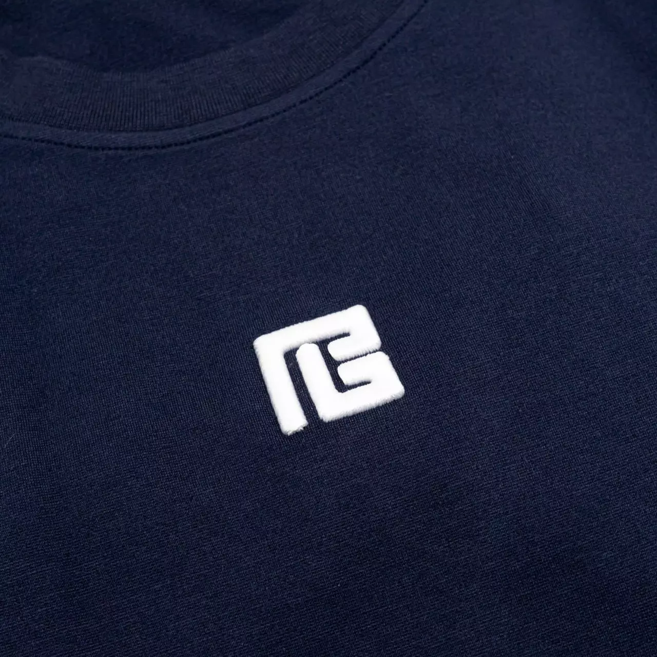 Embroidered PB Logo T-Shirt Navy Blue