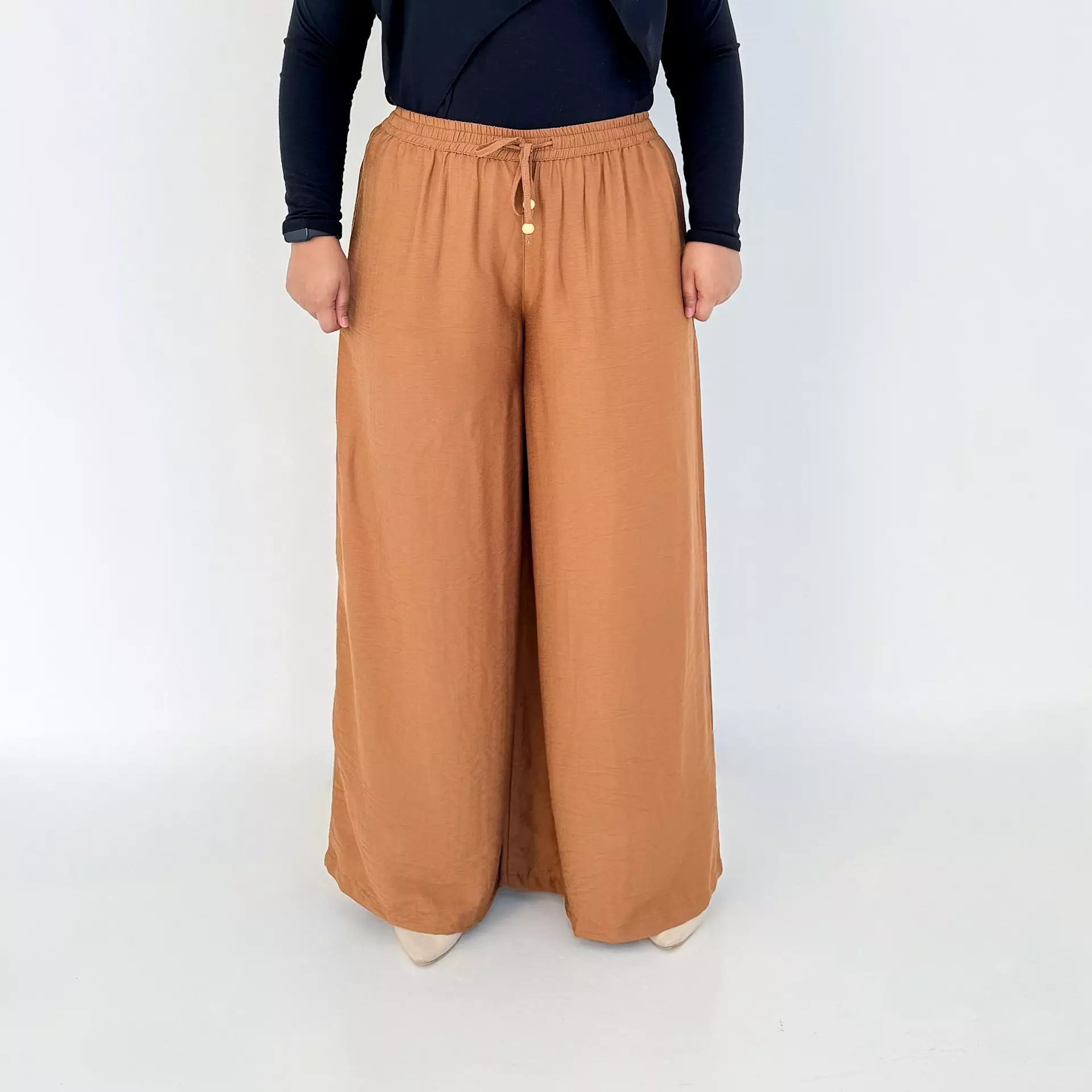 Palazzo Basic Kila - Celana Formal Wanita SIZE L-XXL