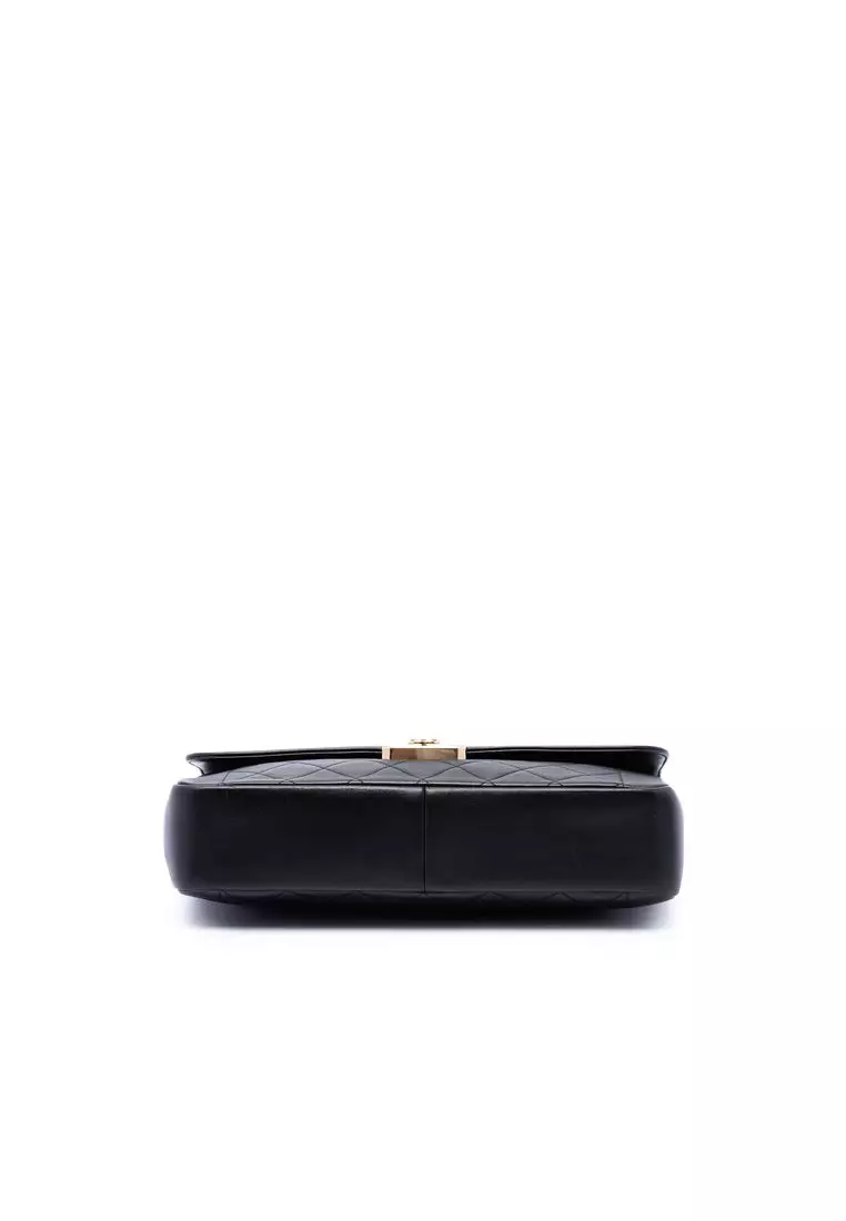 Pre-Loved Chanel Large Lambskin Chic With Me Flap