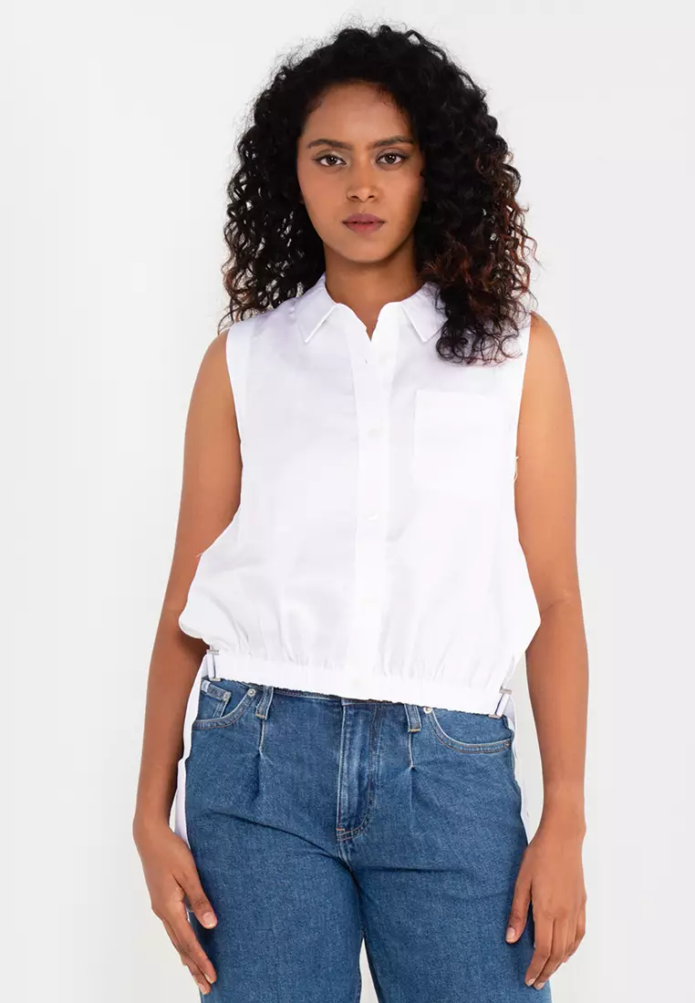 calvin klein sleeveless shirt