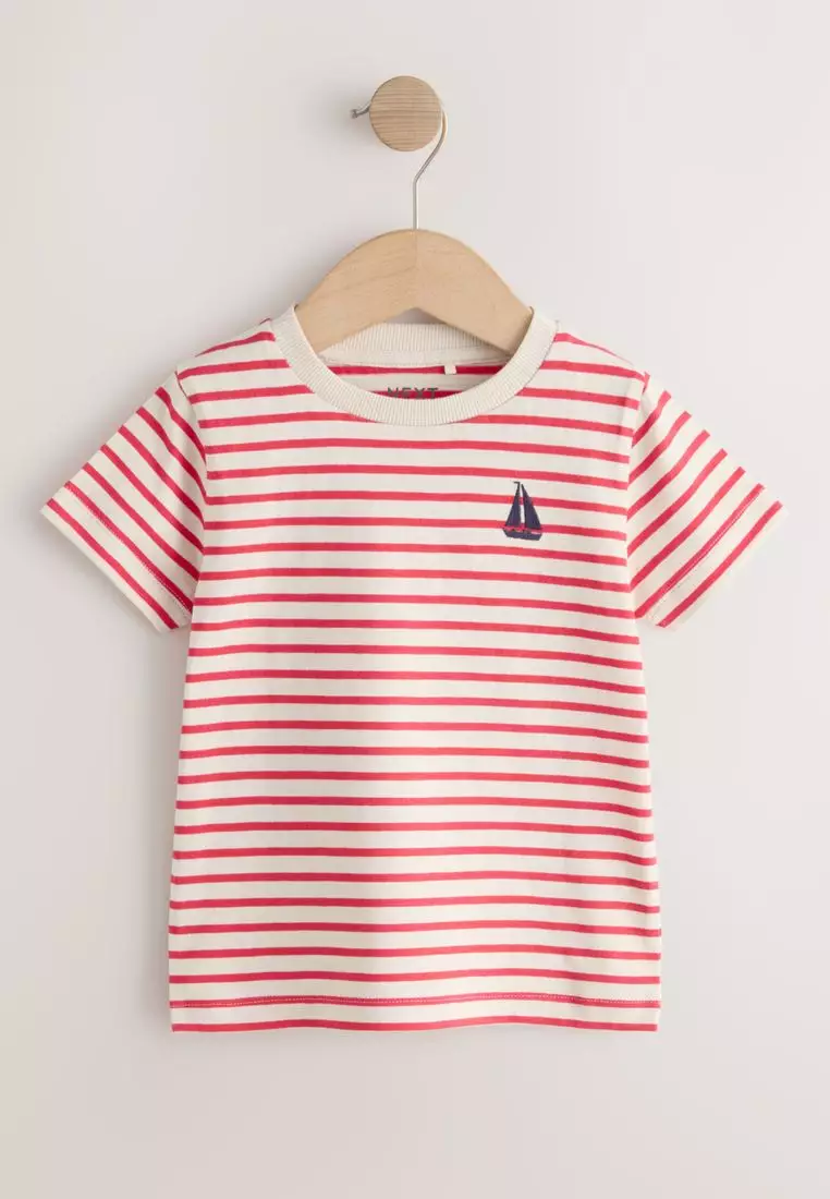 Short Sleeve All Over Graphic Print T-Shirts 3 Pack