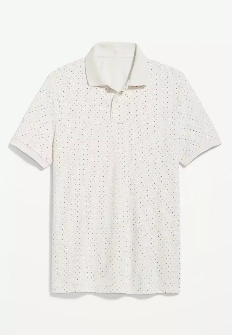 Classic Fit Pique Polo For Men