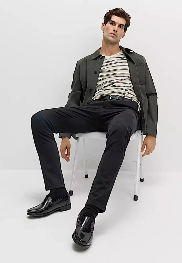 Slim Fit Cotton Rich Stretch Chinos