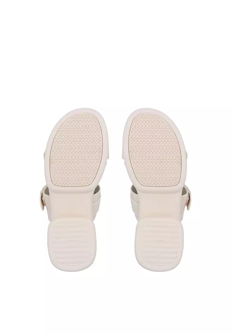Beige CR Isla Duo-Strap Sandals
