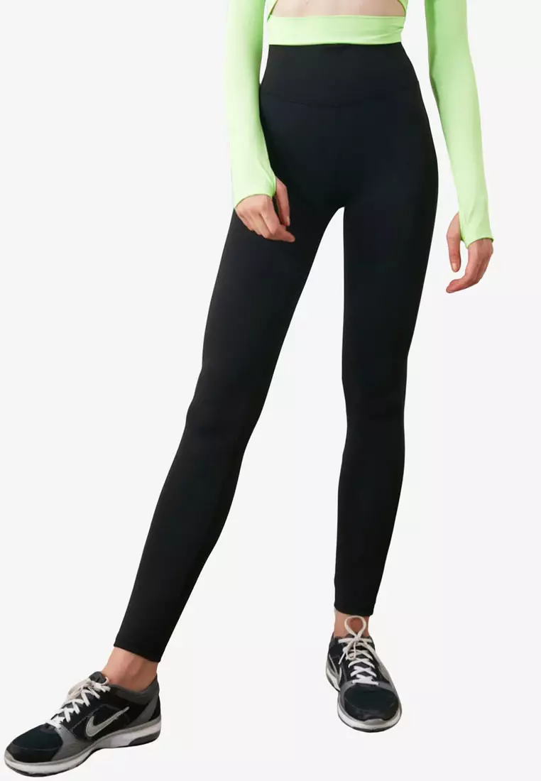Nike Sports Leggings - Black - High Waist - Trendyol