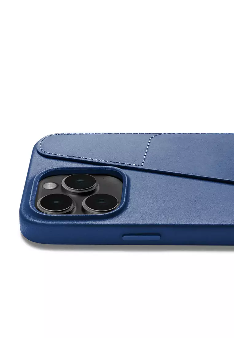 Jual Mujjo Mujjo Leather Wallet Case for iPhone 14 Pro Max Monaco