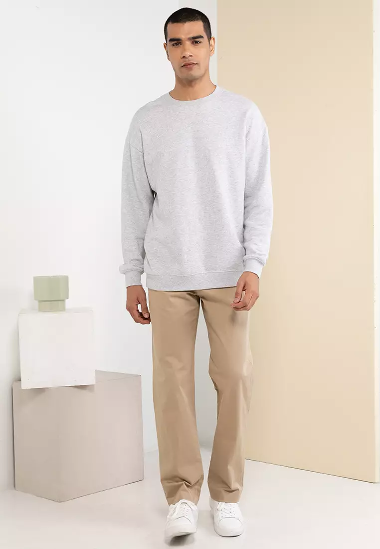 Premium Sateen Straight Chinos