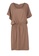 Chictees brown Madison Garterized Waist Dress 12590AA51034DDGS_5