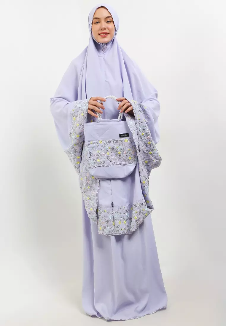 Lilac Lace Mukena