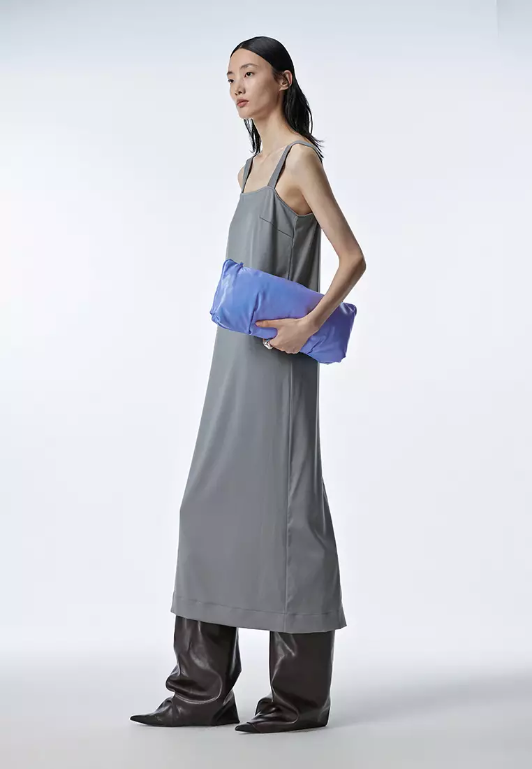 女士簡約寬鬆吊帶連衣裙