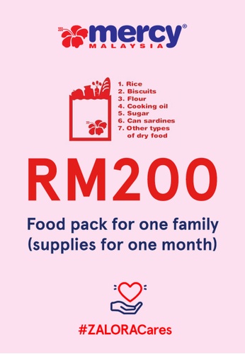#ZALORACares MERCY Malaysia - Donation to fight COVID-19 (RM200) C1F5BAC8A8851DGS_1