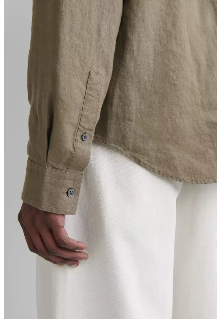 RELAXED LINEN SHIRT