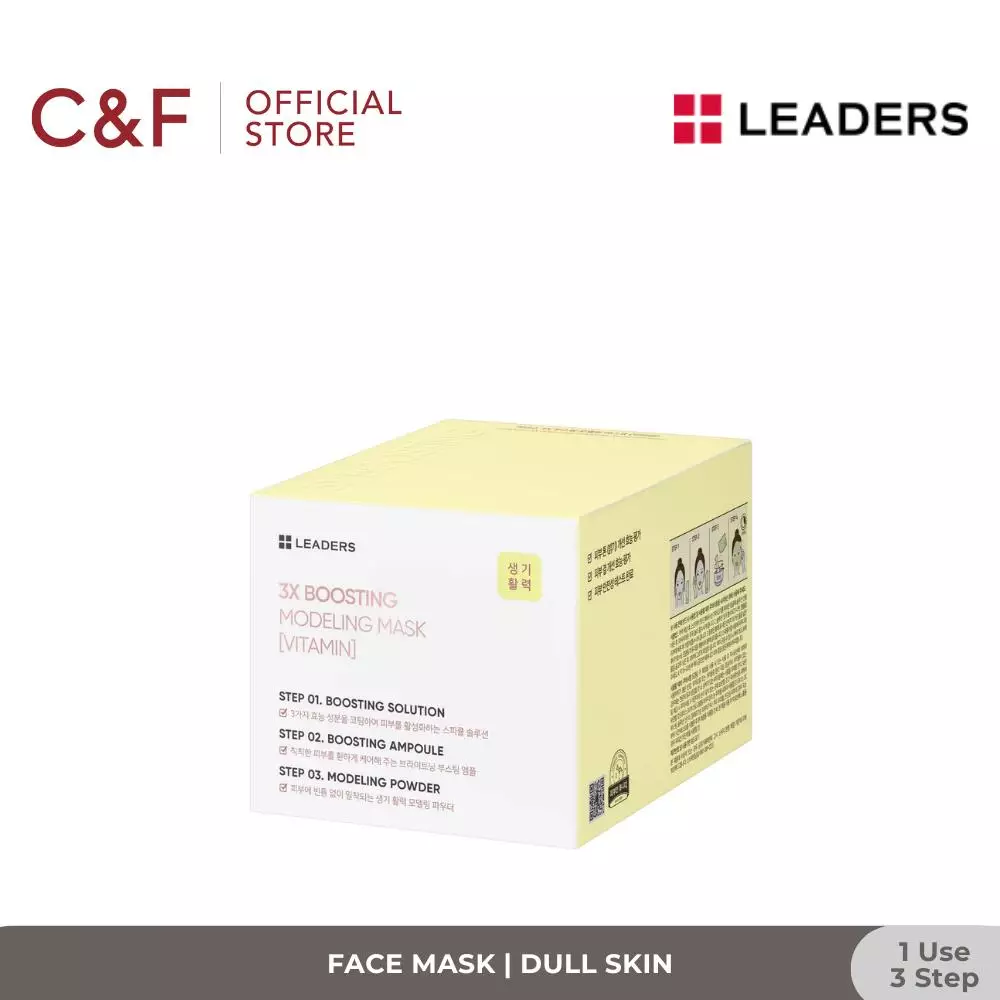 Jual LEADERS Leaders 3X Modeling Mask Pack Vitamin | Masker Wajah