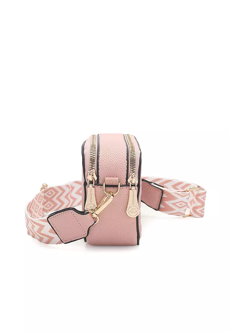 Women's Sling Bag / Crossbody Bag - Pink