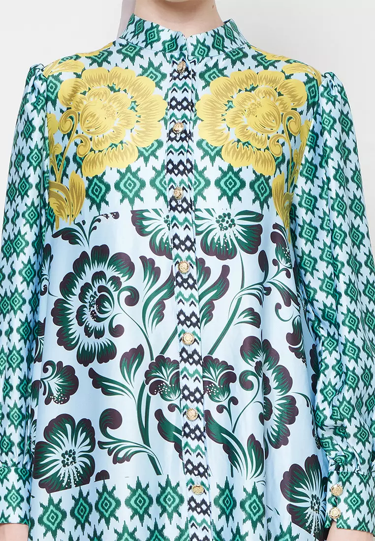 Kamilaa by Itang Yunasz Dress Elodie Blue