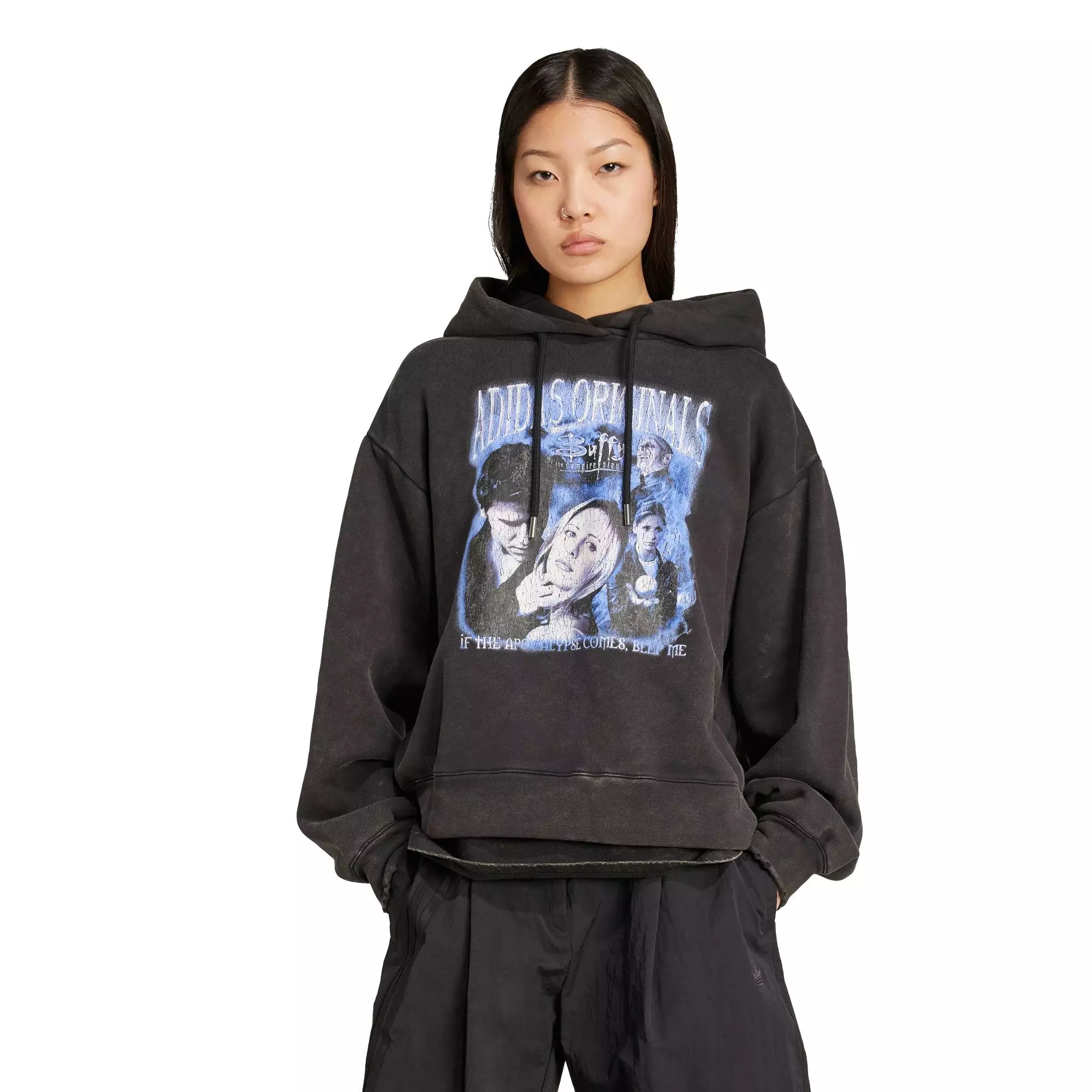 Lifestyle 20th Century Fox Disney Hoodie Women Black JW0155