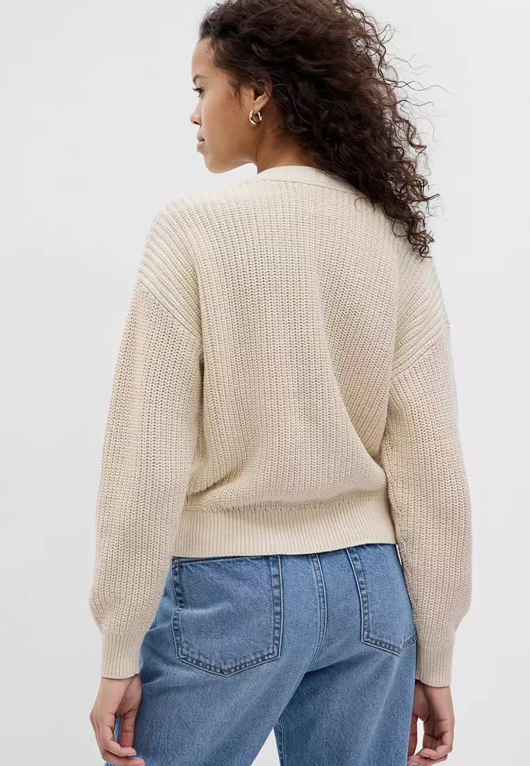 Gap on sale cream cardigan