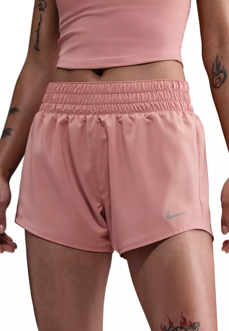 Dri-FIT One Women's Mid-Rise 3" Brief-Lined Shorts