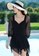A-IN GIRLS black Elegant Mesh One-Piece Swimsuit 4CA17USACB3D6EGS_5