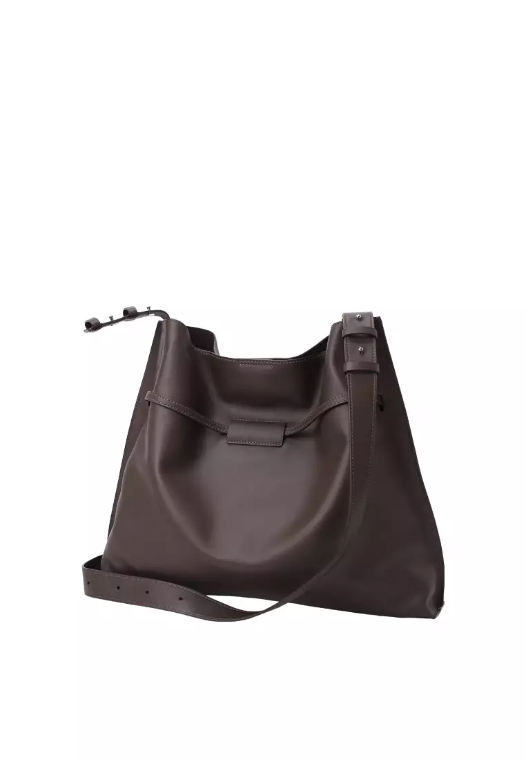 SAOI 手提袋 II - 可可棕色