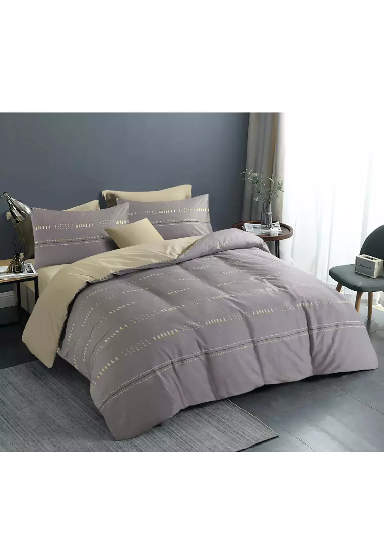 Buy Jean Perry Jean Perry Montana Quilt Cover Set [100 Combed Cotton