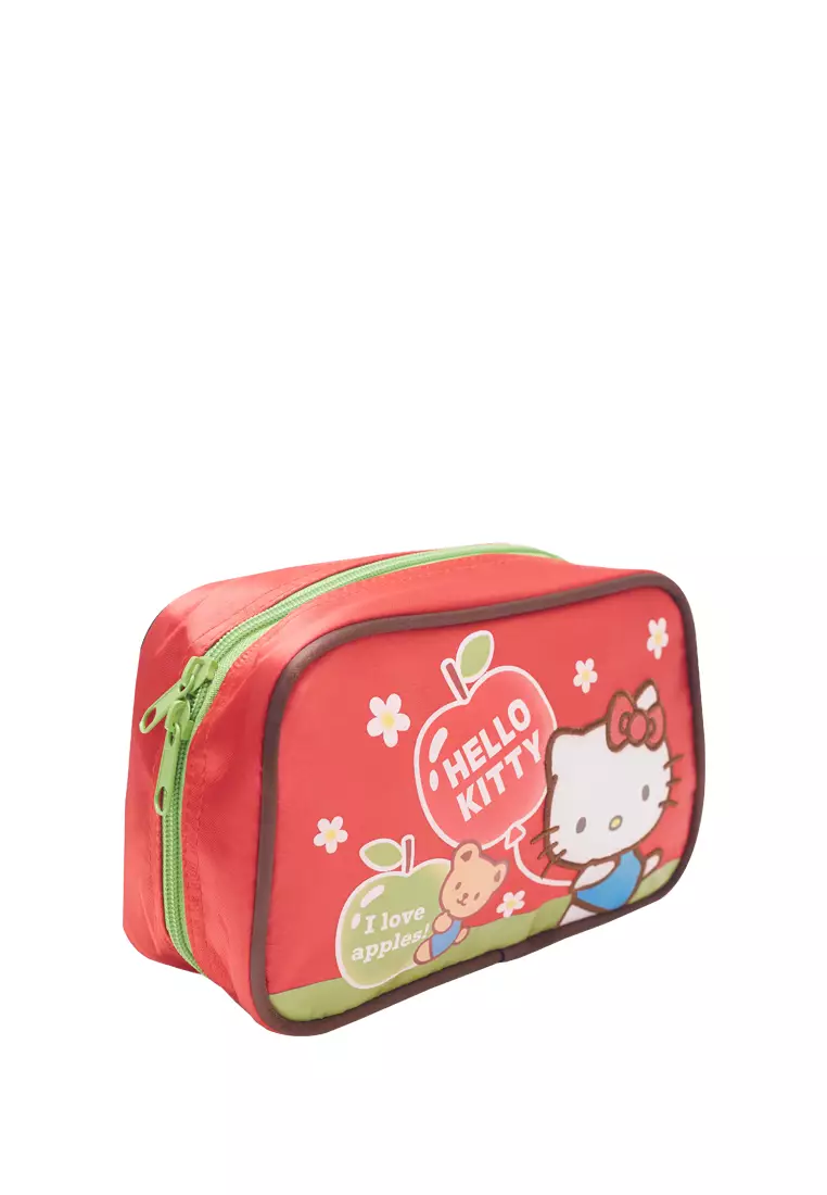 Pencil Case Hello Kitty I Love Apple Red