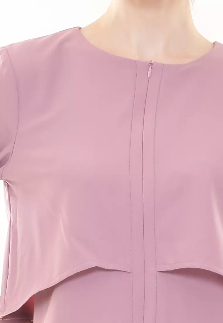 Aubrey Long Top Nursing Friendly in Pink