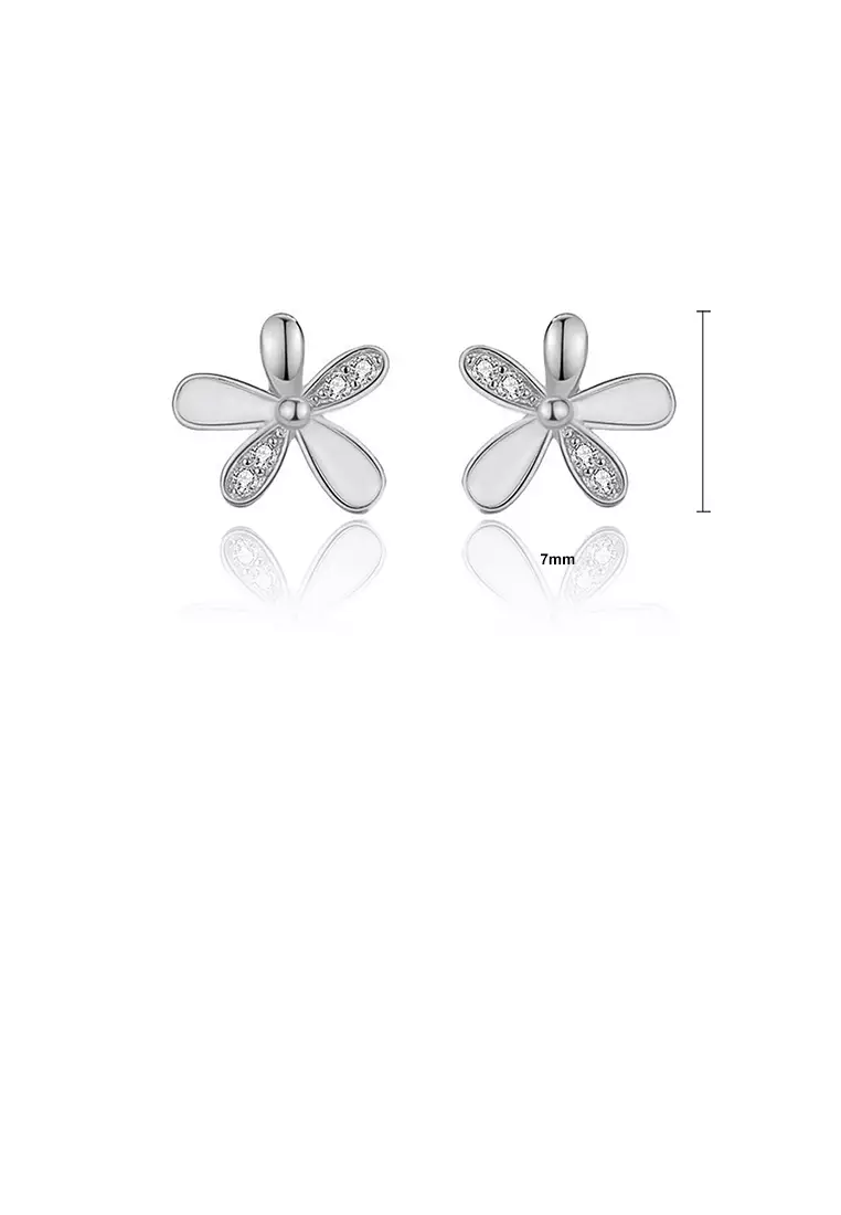 Sterling silver stud earrings clearance