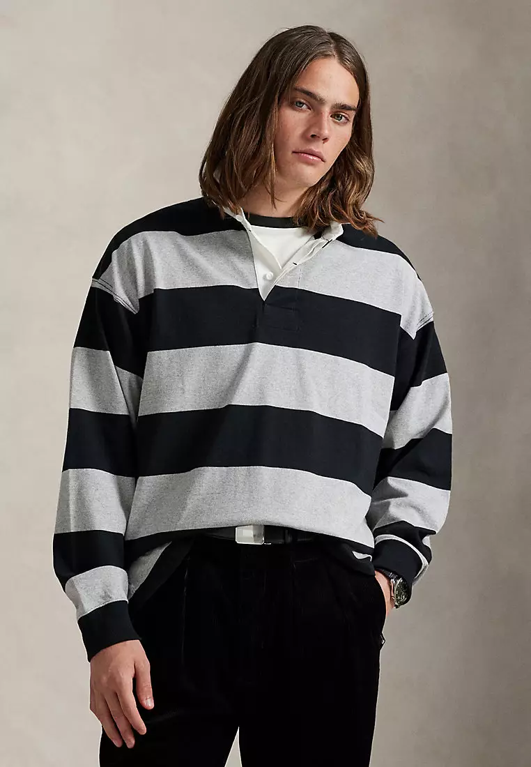 Buy Polo Ralph Lauren Big Fit Striped Jersey Rugby Shirt 2026