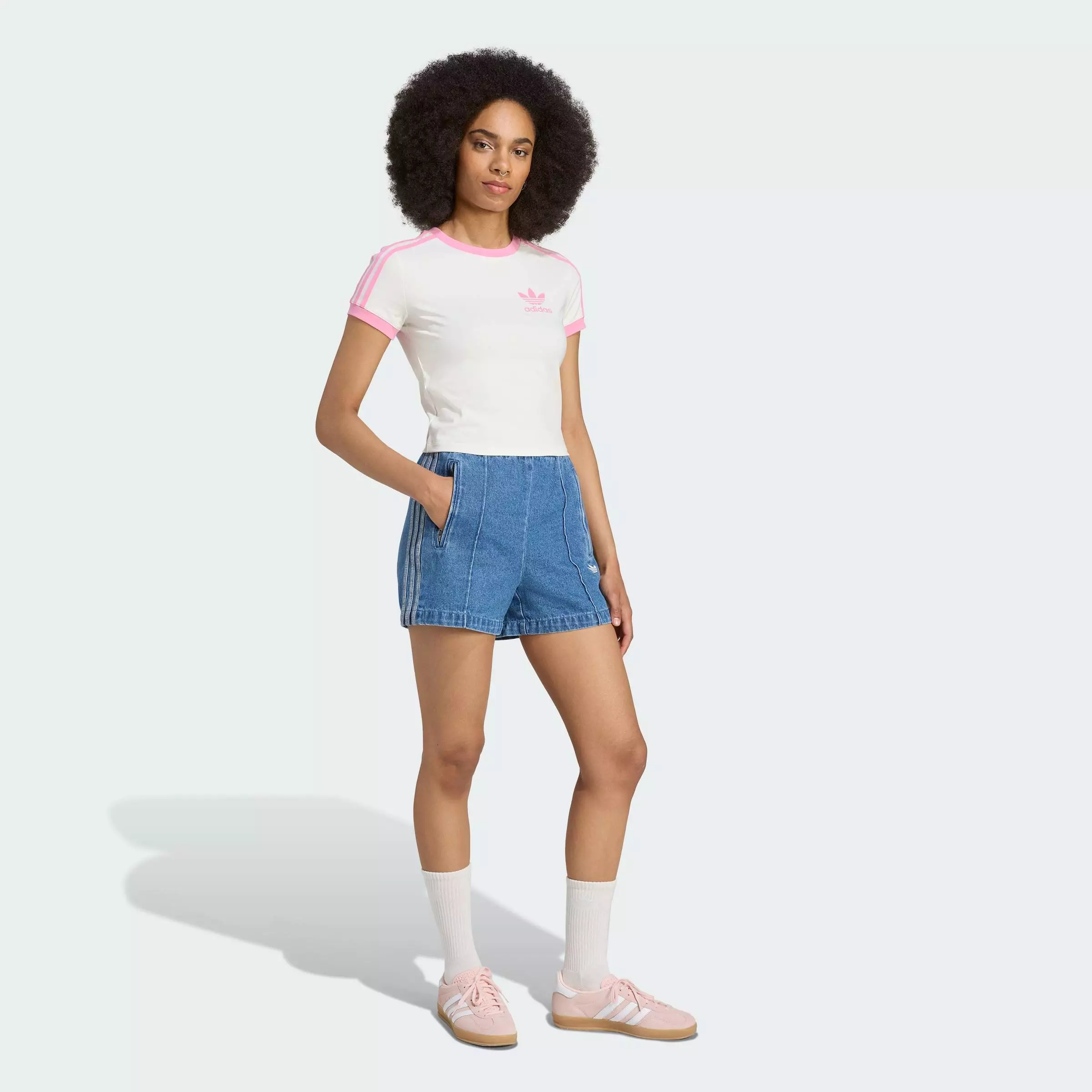 Lifestyle Slim Tee Women White KD4275