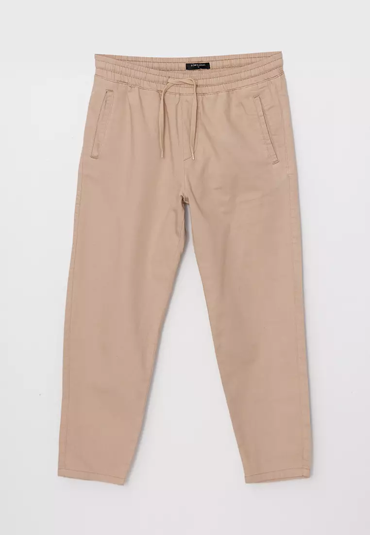 Buy LC WAIKIKI Standard Fit Linen Look Men's Trousers 2024 Online