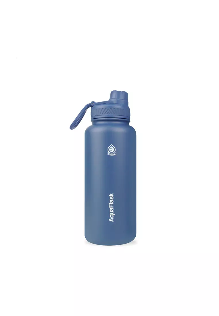 32oz Wide Mouth Water Bottle Denim