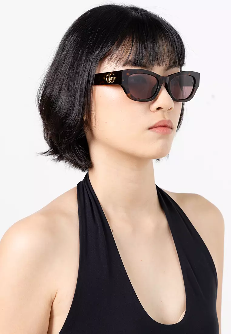 Double G Low Nose Bridge Fit Sunglasses