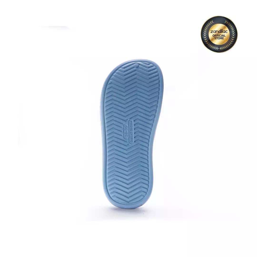 ZANDILAC - SANDAL WANITA DEWASA CH210323WD BIRU LAUT sandal jepit empuk full karet