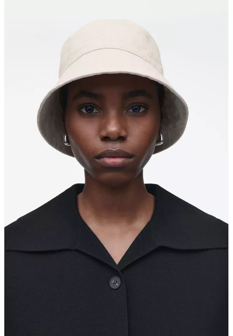 Buy COS LINEN BUCKET HAT Online | ZALORA Malaysia