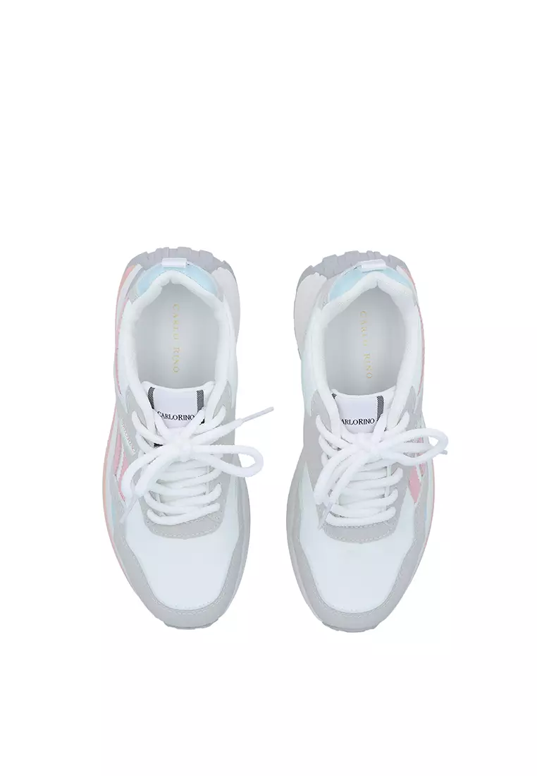 Medium Grey CR Lyra Crossline Platform Sneakers