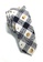 Splice Cufflinks white Potpurri Series Blue Cubes with Flower Design Cotton Tie SP744AC78OYZSG_1