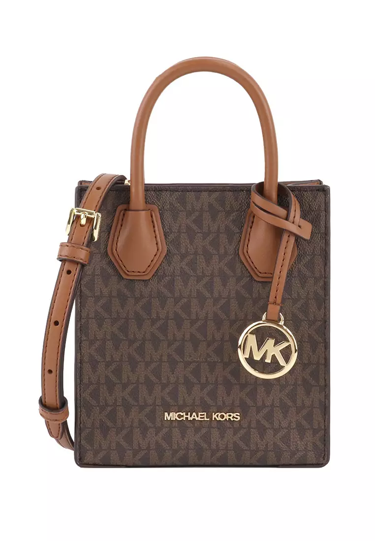 Buy MICHAEL KORS Mercer Extra-Small Signature Crossbody Bag