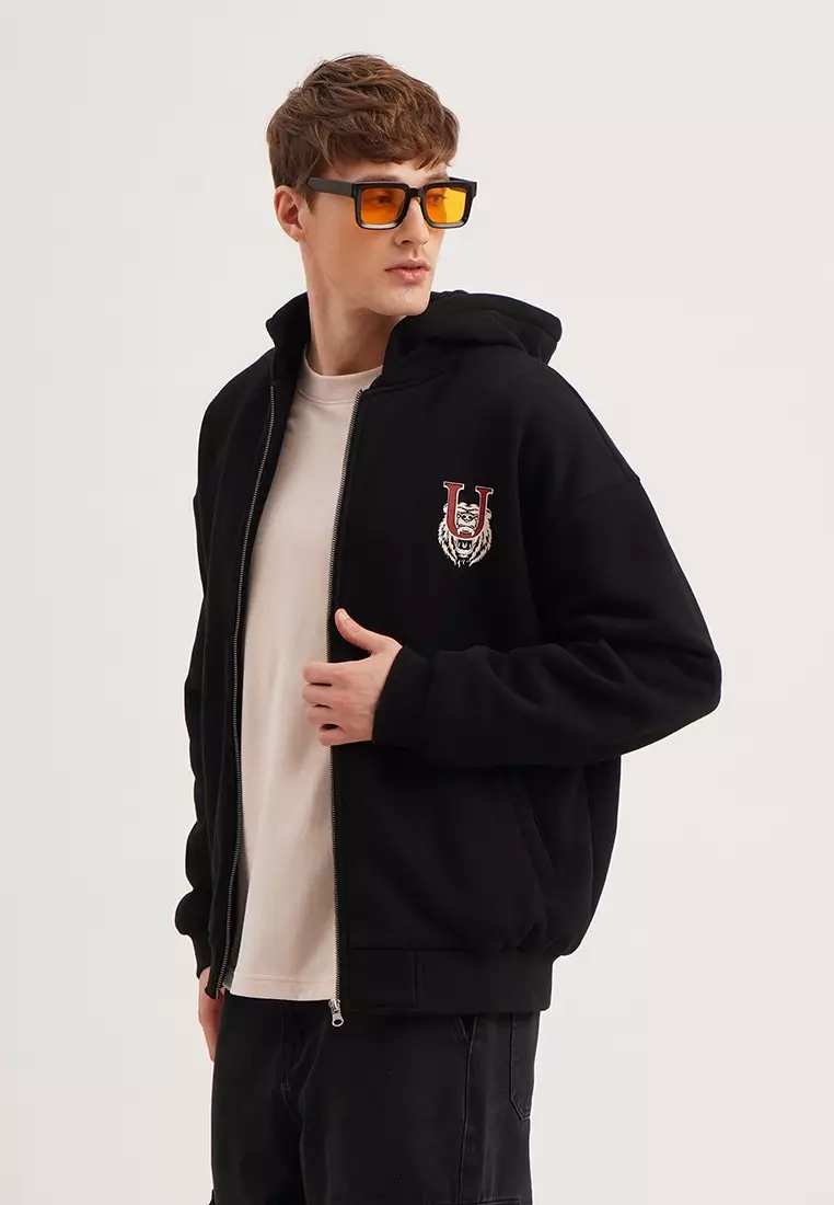 Zalora jacket hoodie discount