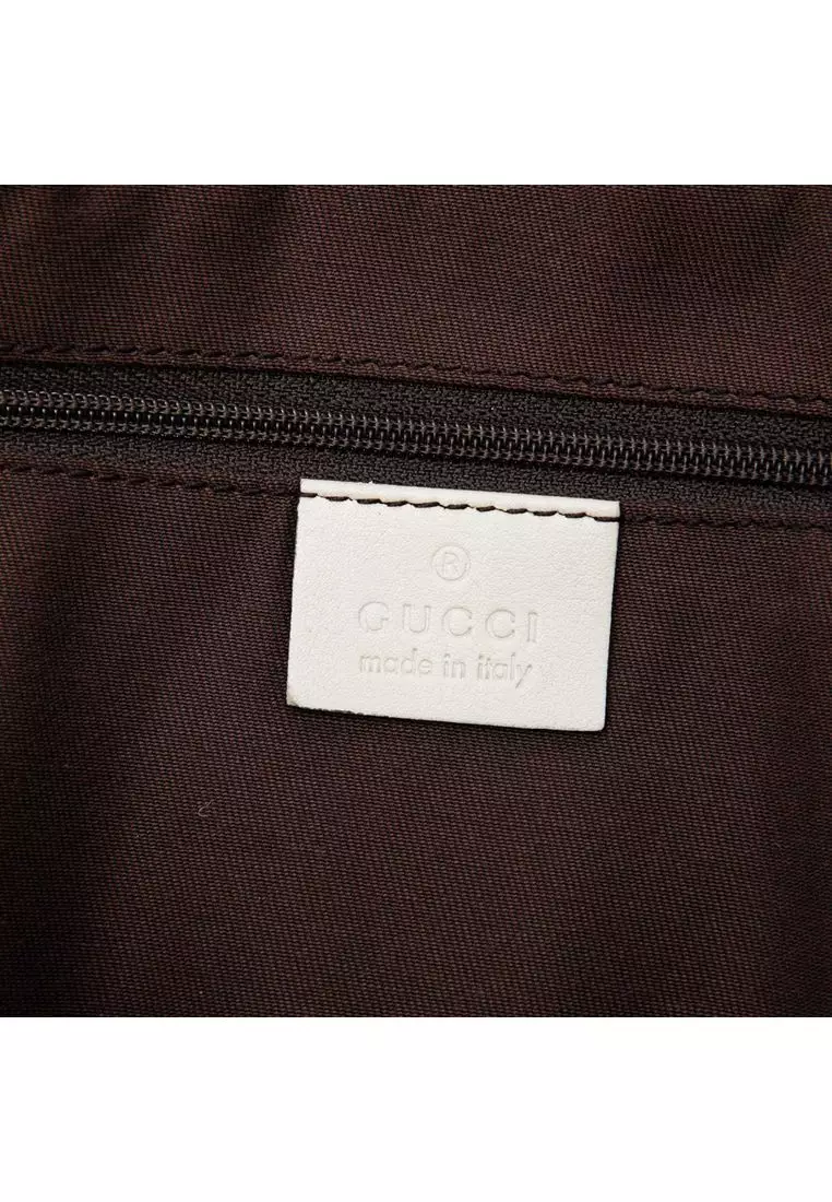 Pre-Loved Gucci Gg Canvas Sukey Satchel