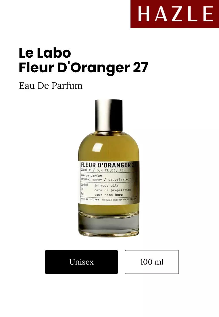 【TRD】LE LABO FLEUR D'ORANGER 27 100ml Fleur d&#039;Oranger 27 Le Labo perfumy - to perfumy dla