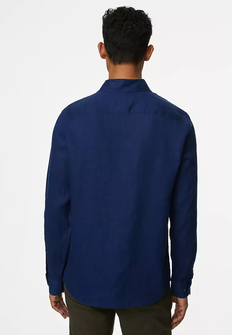 Pure Linen Regular Fit Shirt