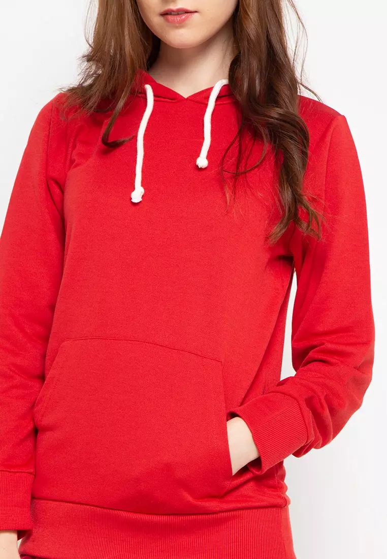 Basic Sweater Lengan Panjang Hoody Hoodie
