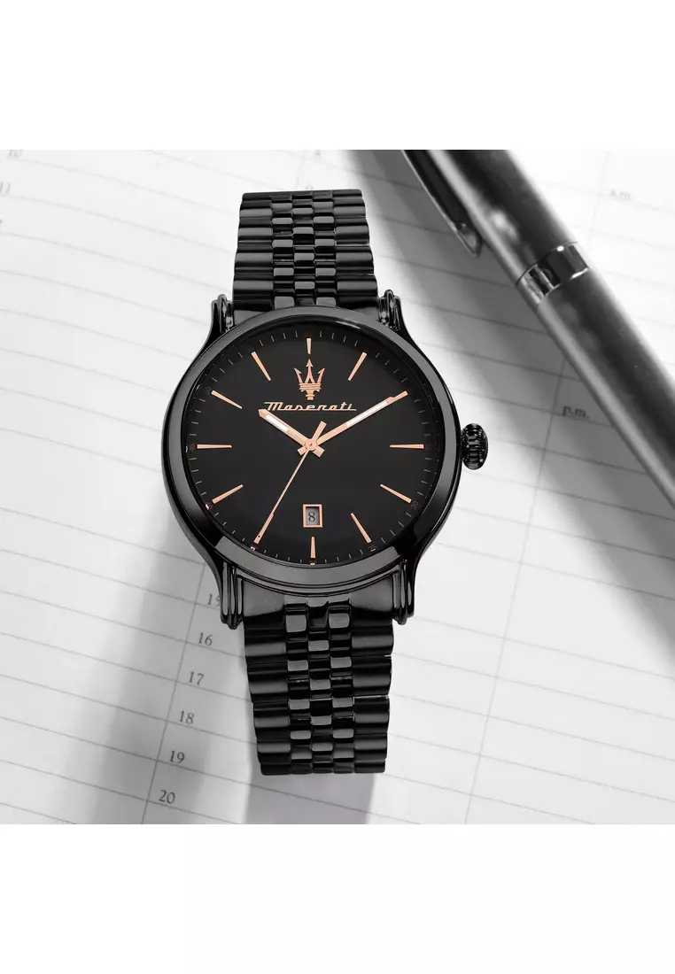 【Online Exclusive】Maserati Epoca 42mm Men's Quartz Watch R8853118022 Japan Movement