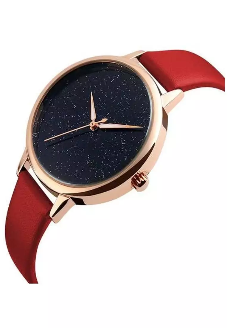 Jam Tangan Casual Analog Wanita Waterproof Strap Tali Material PU Leather RW11 ORIGINAL