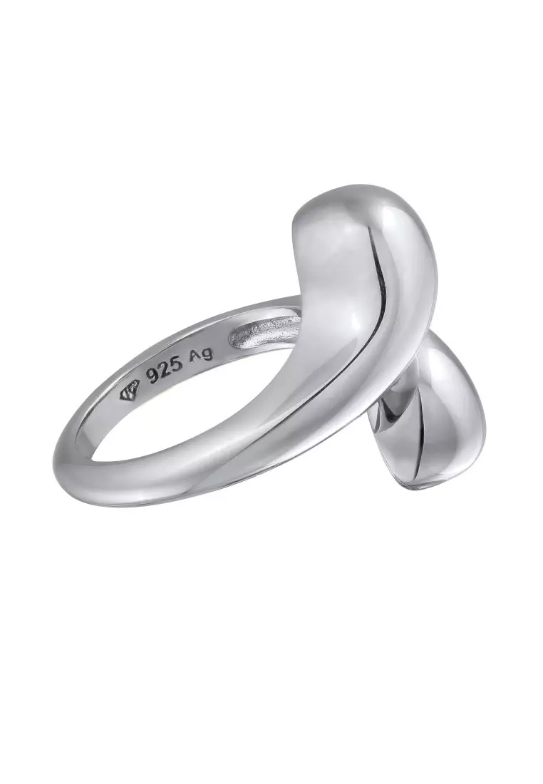 Cincin Perhiasan Perak 925 Wanita Organic Resizable