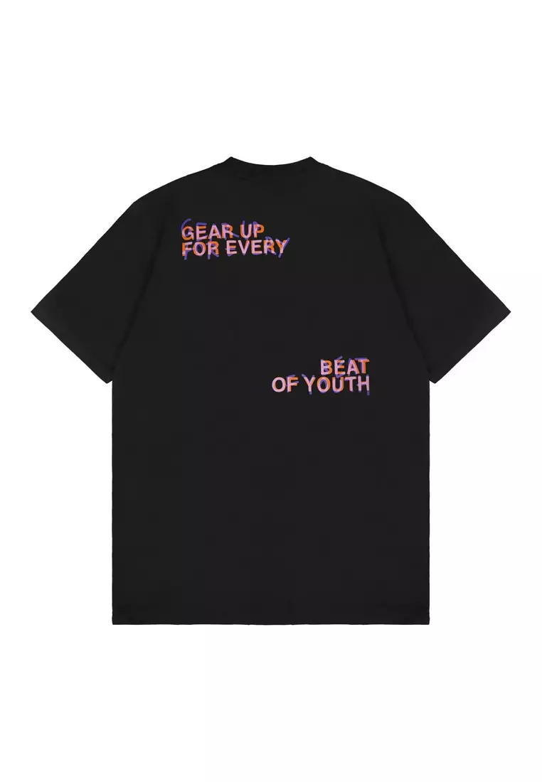 3Second Men's T-Shirt Short Sleeve Regular Fit Cotton Meg OL-C890125