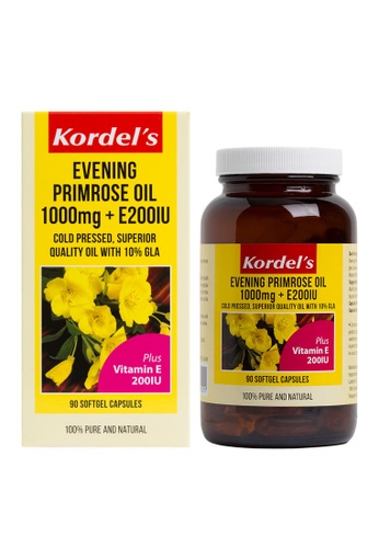 Kordel's yellow KORDEL'S EVENING PRIMROSE OIL 1000 mg + E 200 IU 90's 87A2EESAA67050GS_1