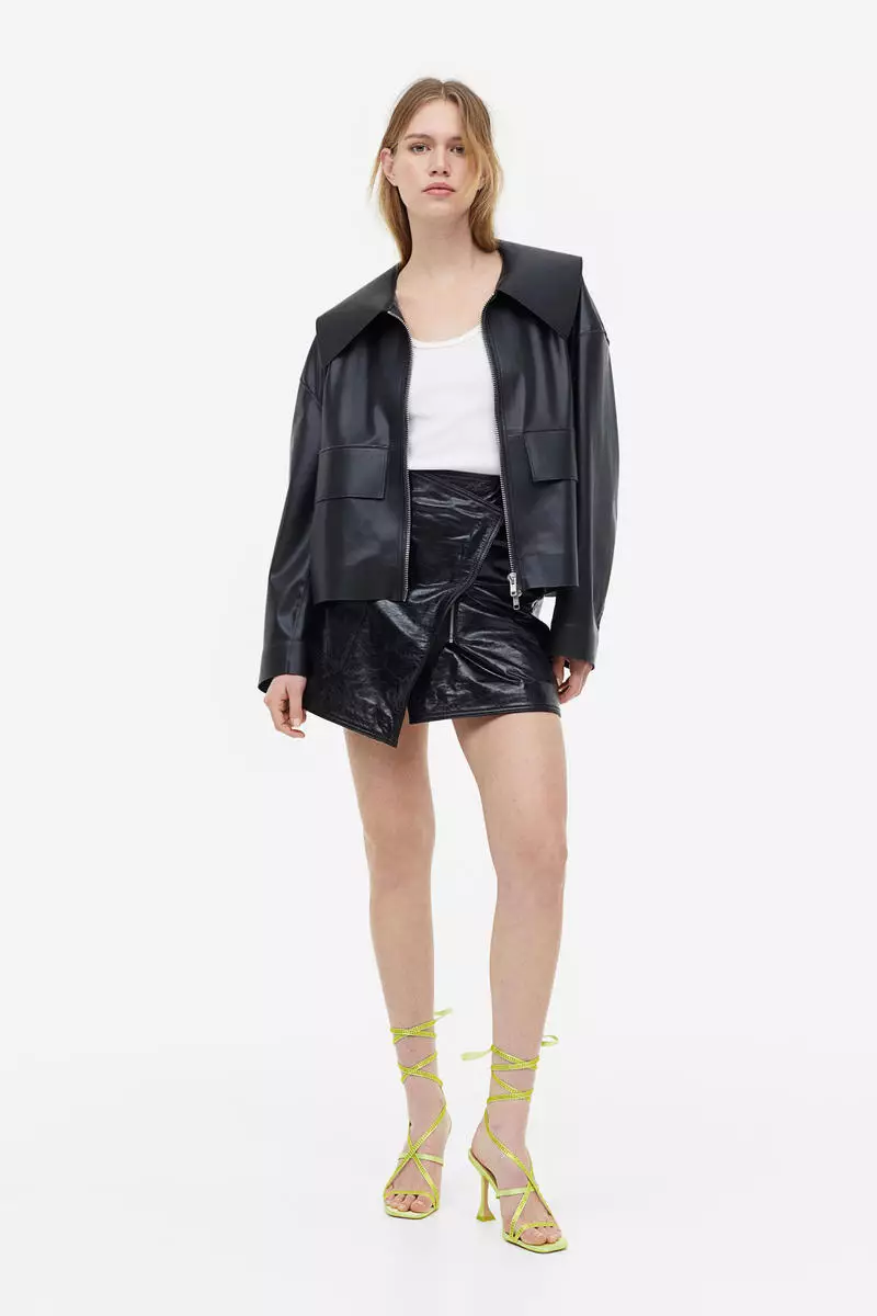 Discount on H&m  shoes - SKU: Spool-Heeled Satin Sandals
